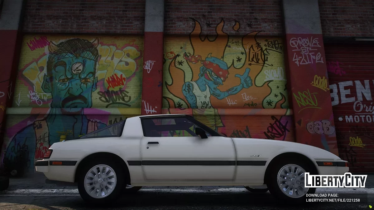 1985 Mazda RX-7 FB GSL-SE v1.1 / GTA 5