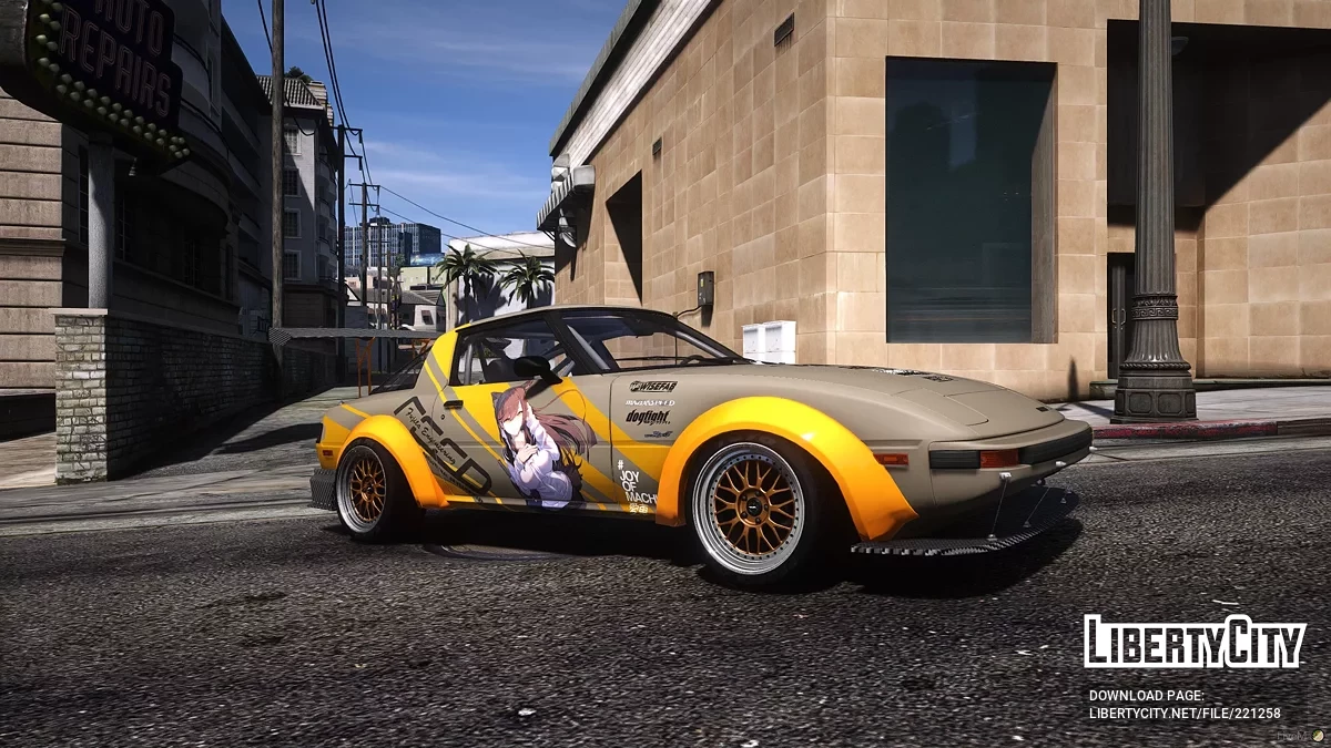 1985 Mazda RX-7 FB GSL-SE v1.1 / GTA 5