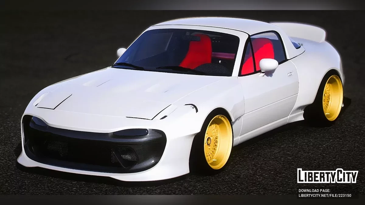 1990 Mazda Miata MX5 Widebody I HKS RB28 Swap / GTA 5