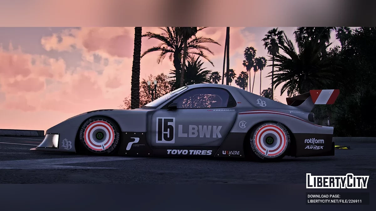 Mazda RX-7 LB Super Silhouette 1993 / GTA 5