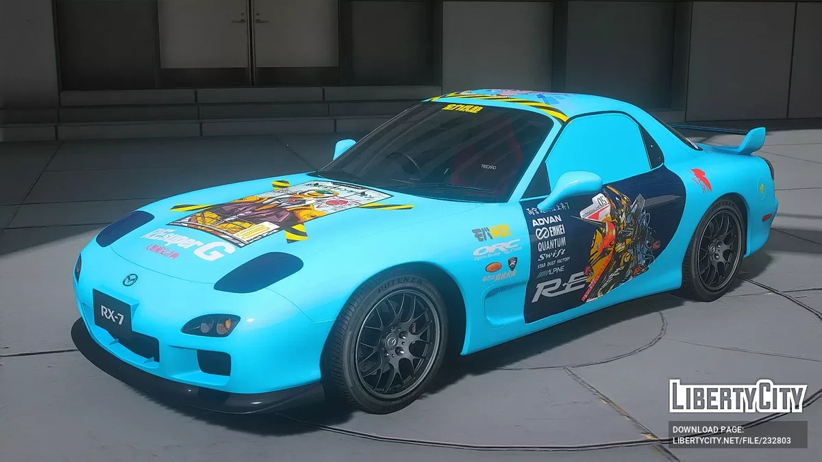 Mazda RX7 Spirit R (FD3S) EVA-Ling Boli-The Power of Fetters / GTA 5