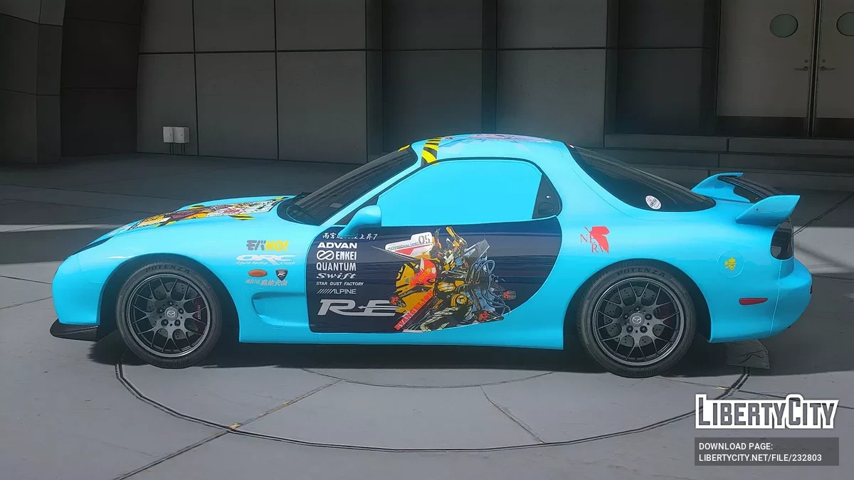 Mazda RX7 Spirit R (FD3S) EVA-Ling Boli-The Power of Fetters / GTA 5