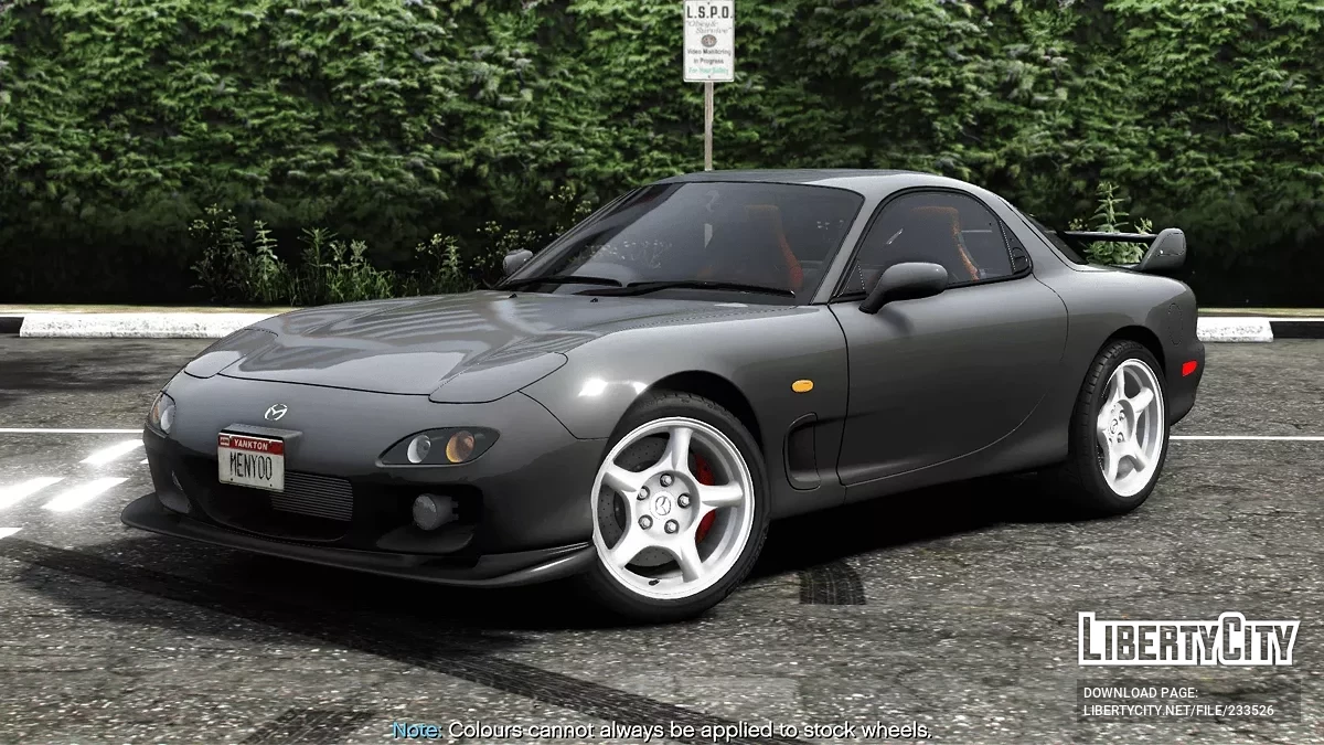 2001 Mazda RX-7 Type RS v0.9 / GTA 5