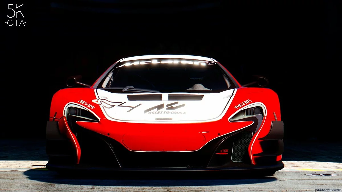 2015 McLaren 650s GT3 [Add-on/Replace] v1.06 / GTA 5
