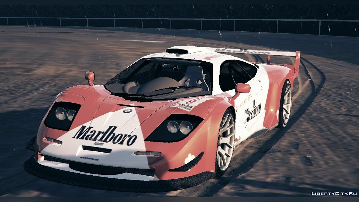 Скачать McLaren F1 GTR Longtail [Add-On/Replace] 3.0 для GTA 5