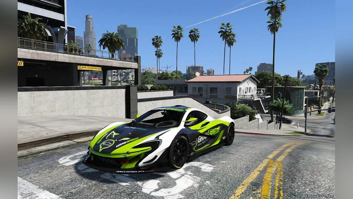McLaren P1-GTR [HQ | Add-On / Replace][Livery] 1.6 / GTA 5
