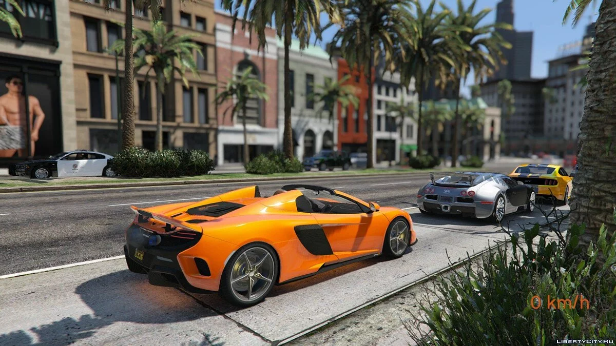 McLaren 675 LT Spider [Add-On / Replace] 1.1 / GTA 5