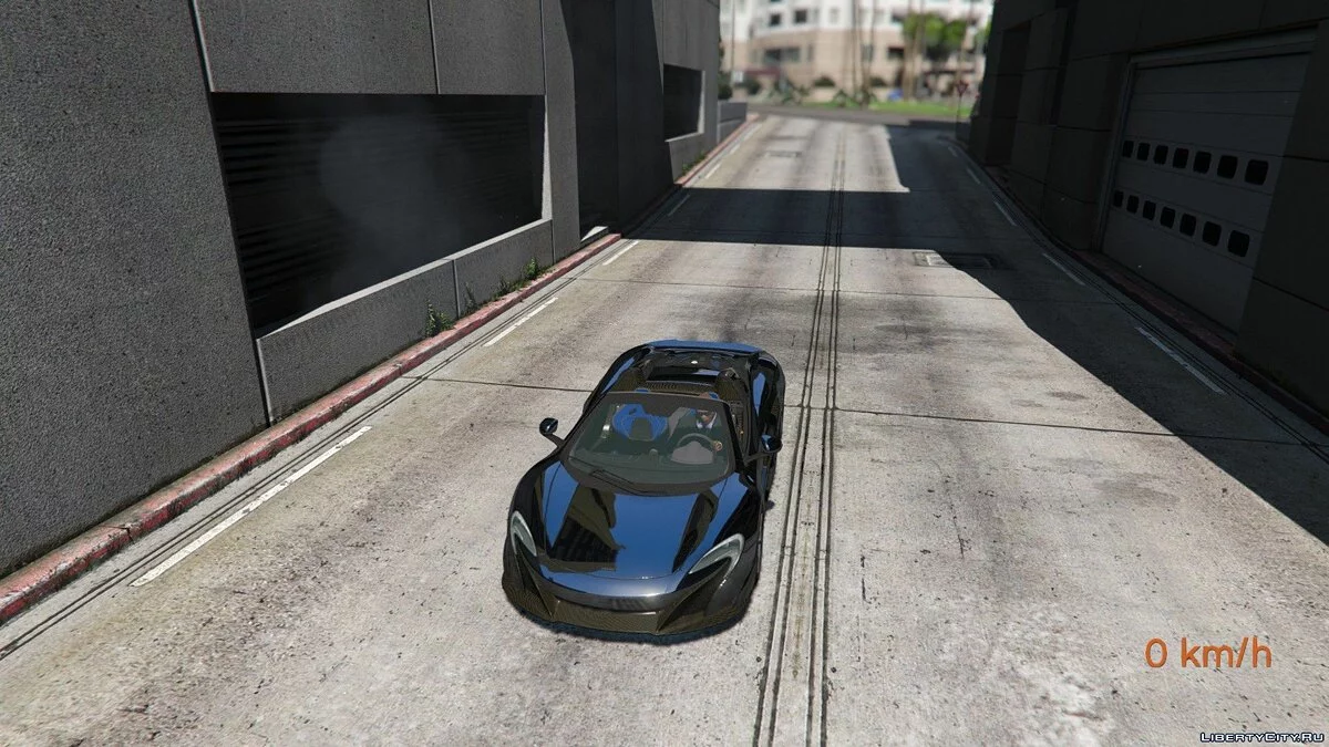 McLaren 675 LT Spider [Add-On / Replace] / GTA 5