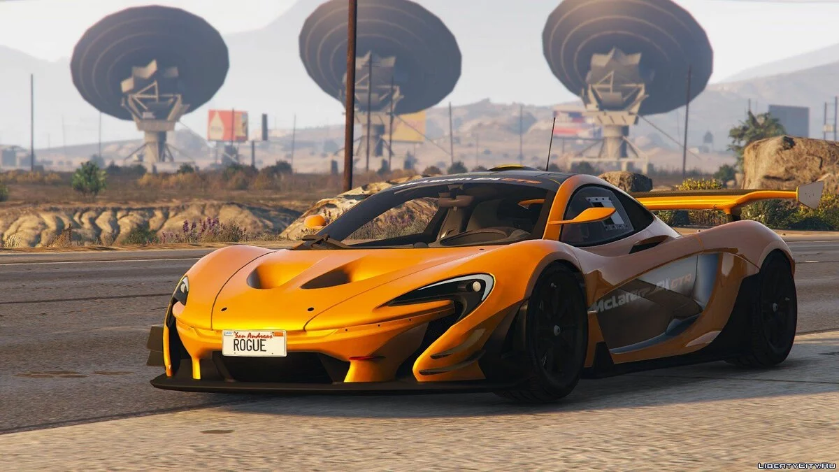 McLaren P1 GTR Road Legal [Add-On / Replace] 1.0 / GTA 5