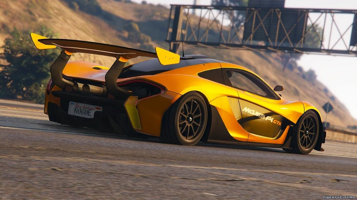 McLaren P1 GTR Road Legal [Add-On / Replace] 1.0 / GTA 5