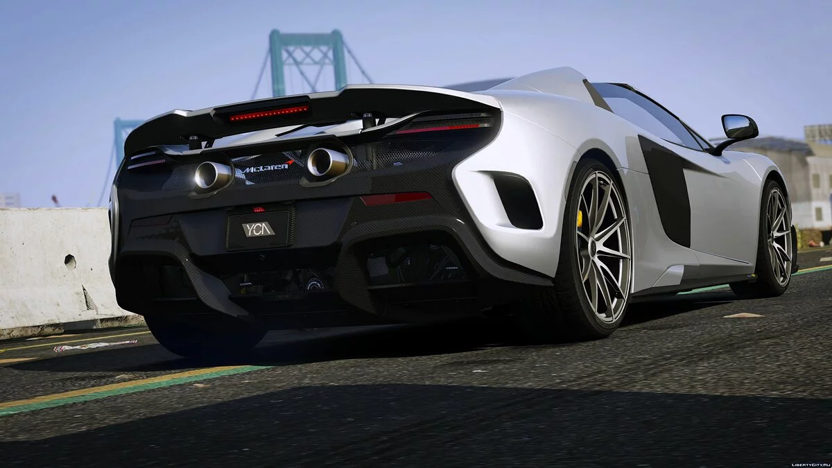 2016 Mclaren 675LT spider [Automatic Convertible] 1.0 / GTA 5