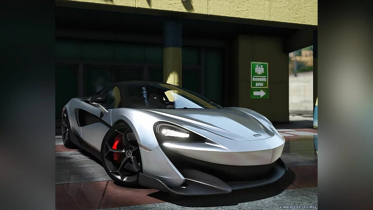 McLaren 600LT 2019 [Add-On | Dirtmap | Digital Dials | Scissor Doors ] Final / GTA 5