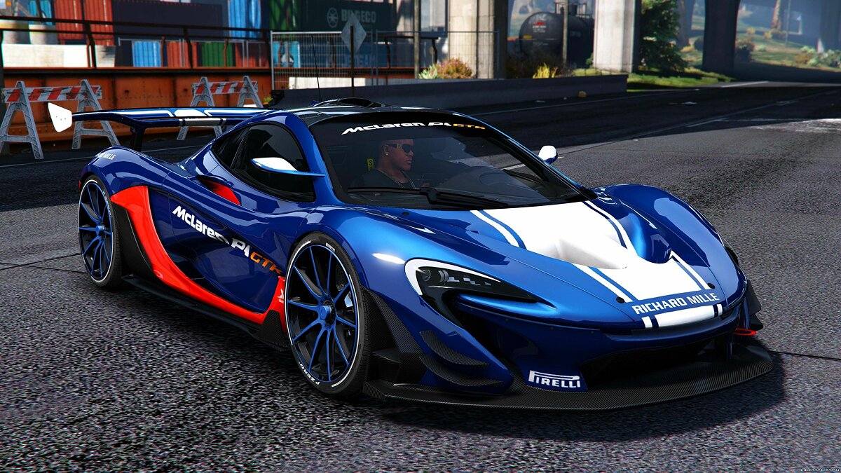 Скачать McLaren P1 GTR [Add-On / OIV] 1.1 для GTA 5