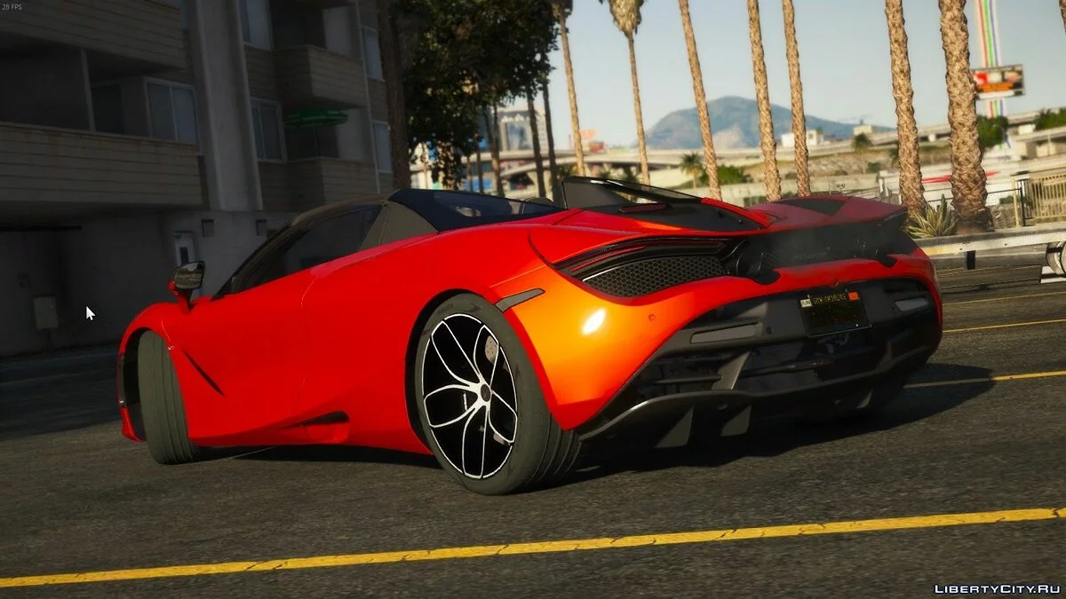 Mclaren 720S Spider [Add-On / Replace] 1.0 / GTA 5