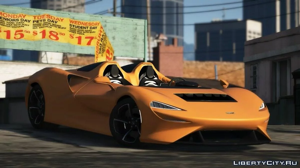 Mclaren Elva 2020 [Replace] 1.0B / GTA 5