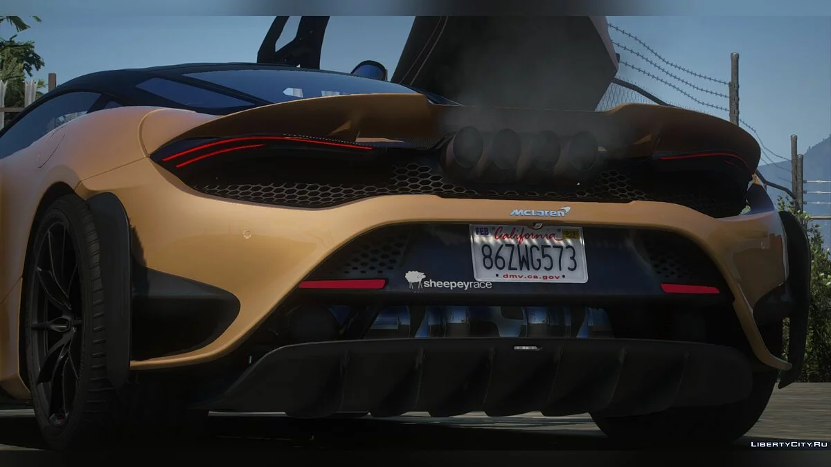 2019 McLaren 765LT [Add-On / OIV / FiveM / Tuning / Template] 1.6 (FINAL) / GTA 5