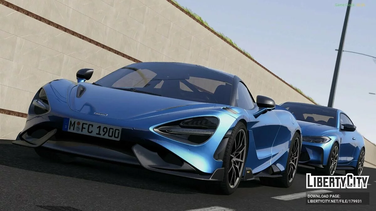 Mclaren 765LT 2021 v1.0 / GTA 5