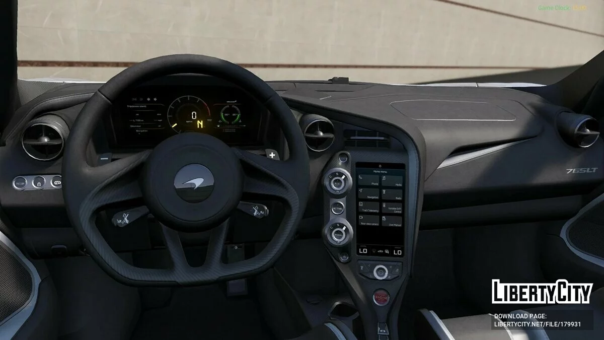 Mclaren 765LT 2021 v1.0 / GTA 5