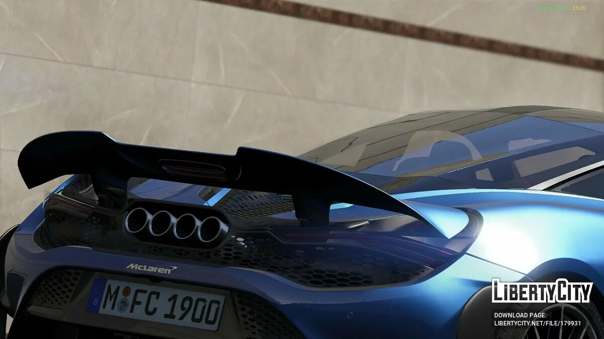 Mclaren 765LT 2021 v1.0 / GTA 5