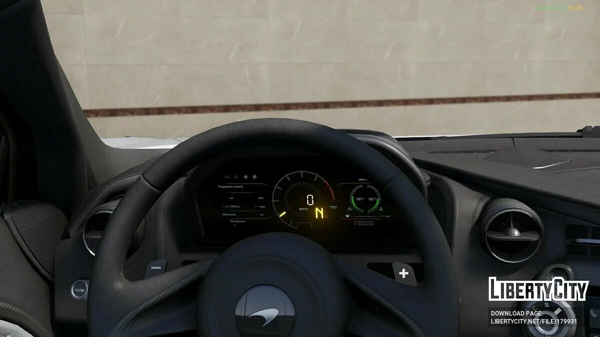Mclaren 765LT 2021 v1.0 / GTA 5