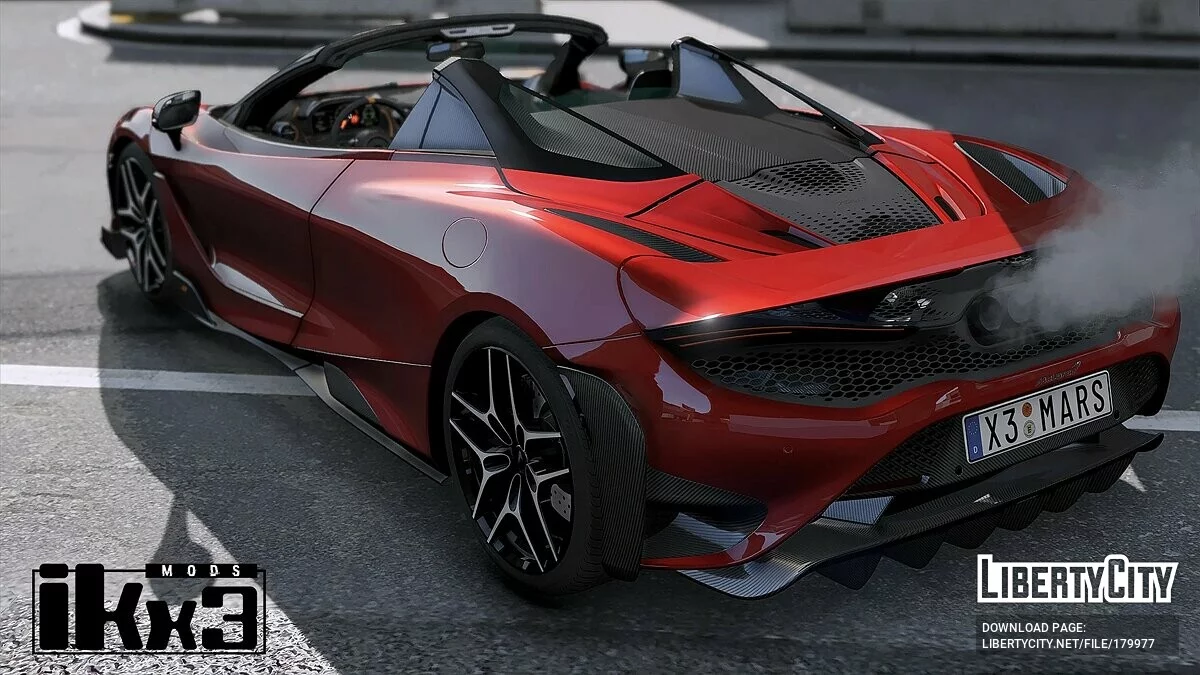 McLaren 765LT Spider 2021 v1.0 / GTA 5