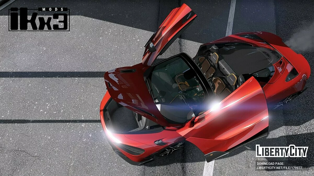 McLaren 765LT Spider 2021 v1.0 / GTA 5
