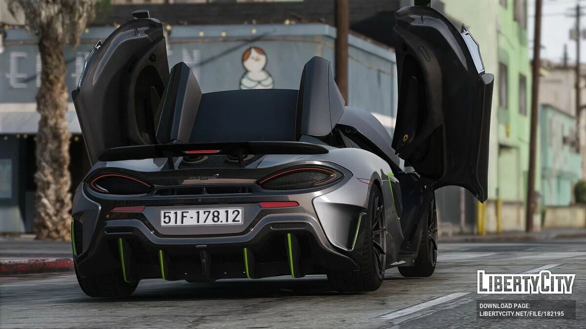 Mclaren 600lt Spider MSO 2020 / GTA 5