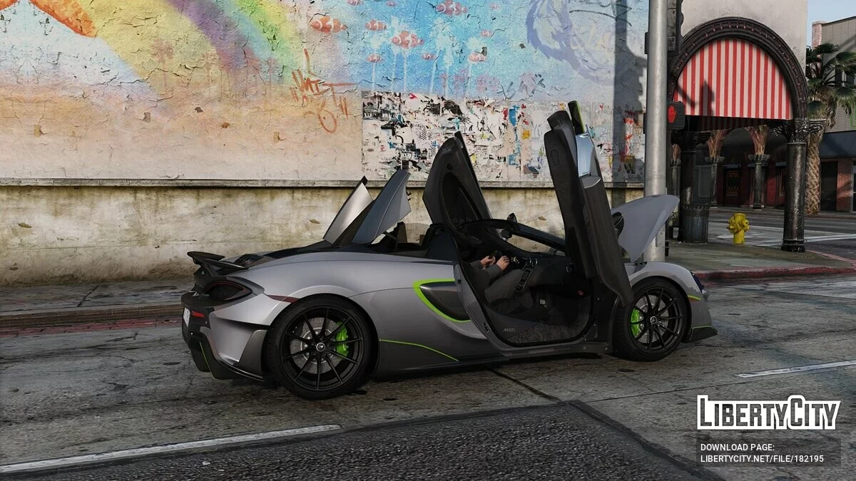 Mclaren 600lt Spider MSO 2020 / GTA 5