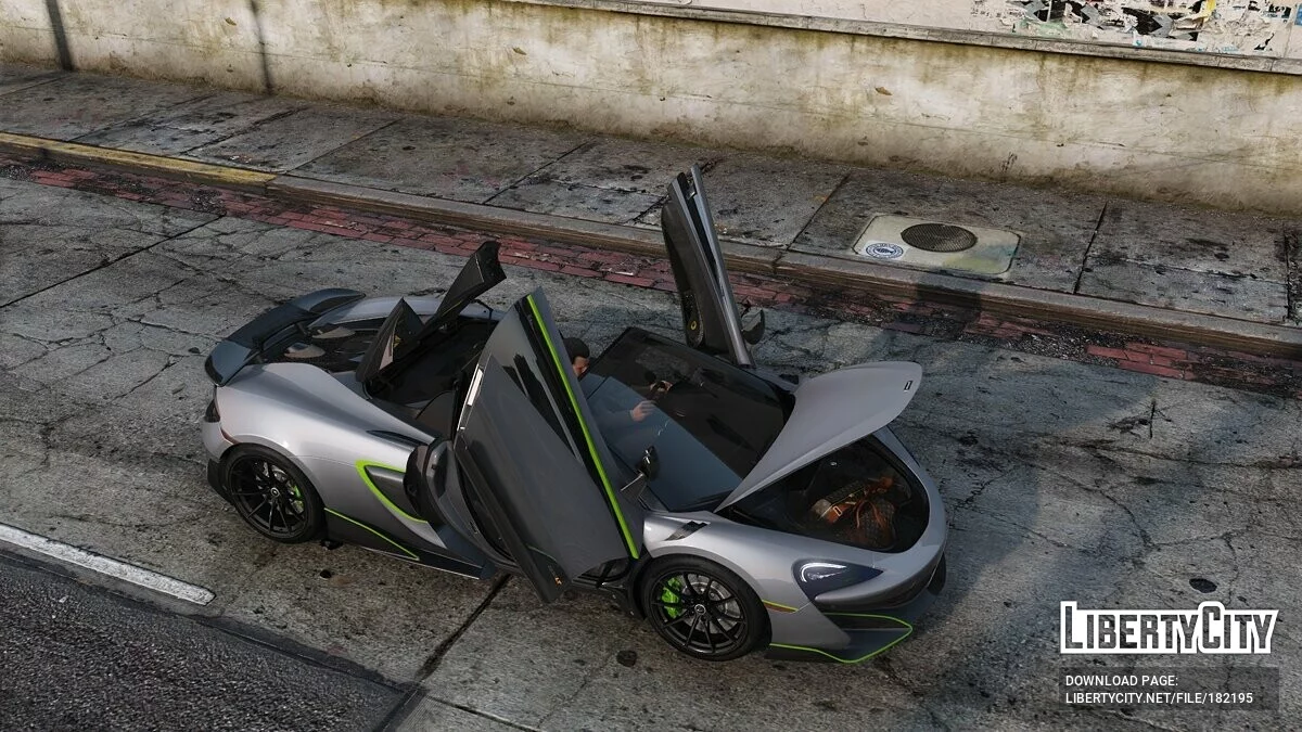 Mclaren 600lt Spider MSO 2020 / GTA 5