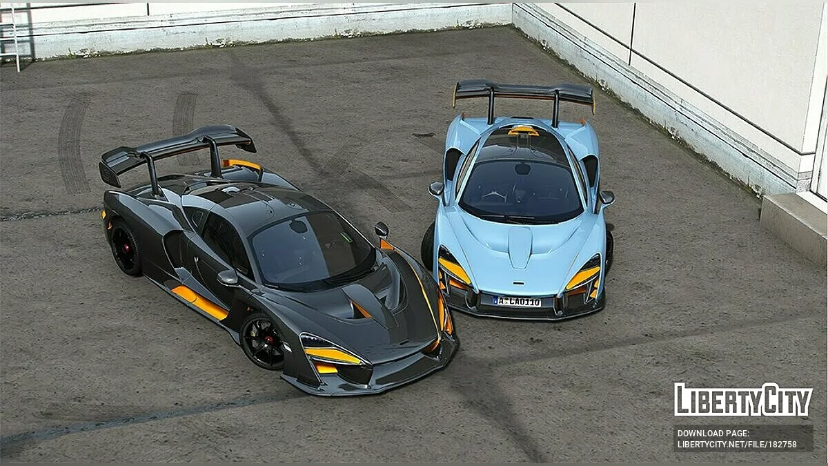 McLaren Senna Carbon MSO 2018 v1.0 / GTA 5