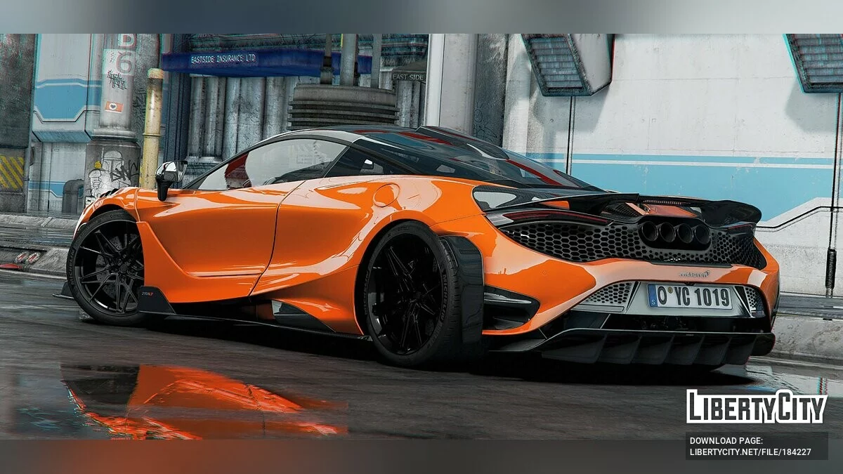 McLaren 765LT Novitec / GTA 5