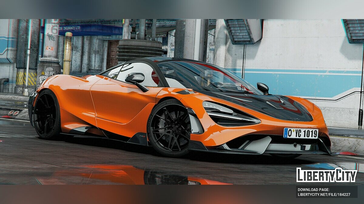McLaren 765LT Novitec for GTA 5 - Картинка #1