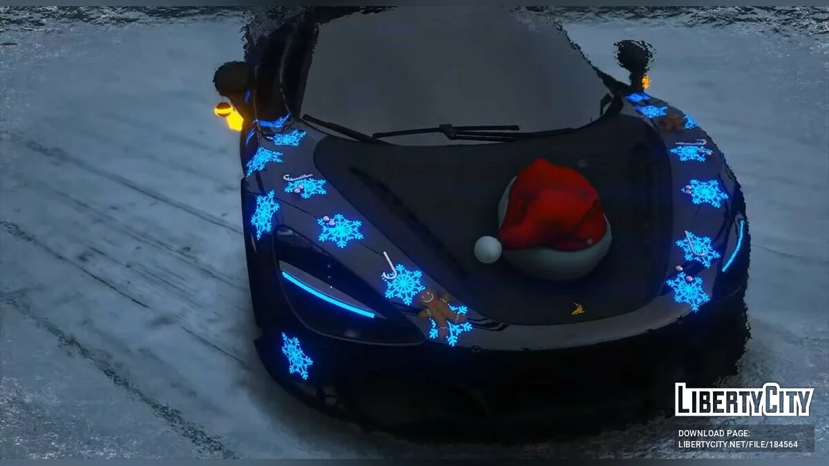 McLaren 720s Santa Christmas Special Edition / GTA 5