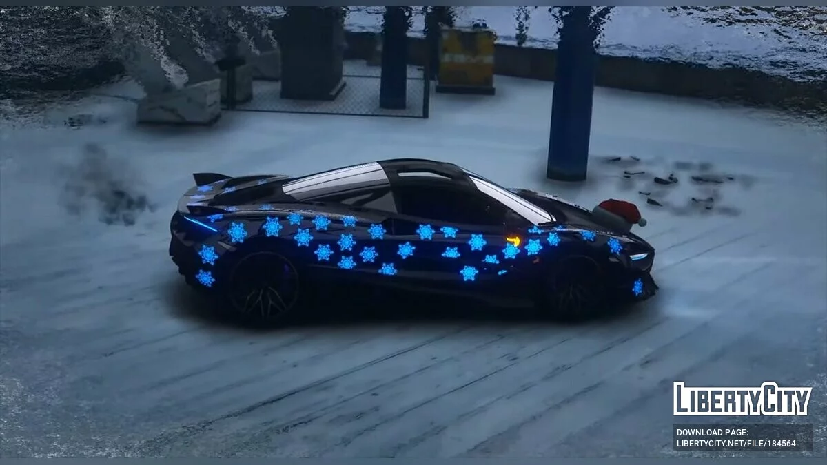 McLaren 720s Santa Christmas Special Edition / GTA 5