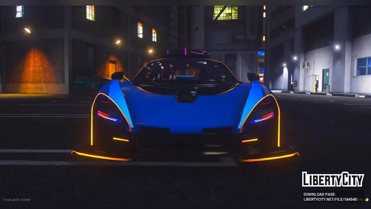 McLaren Senna Widebody Custom / GTA 5