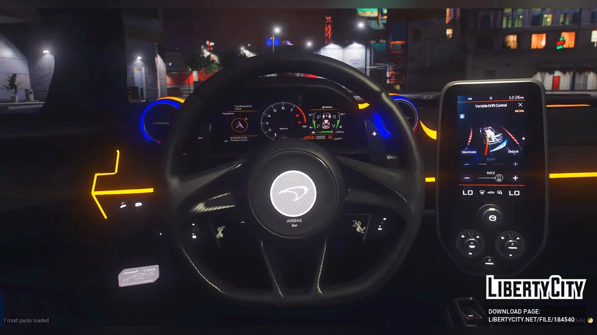 McLaren Senna Widebody Custom / GTA 5