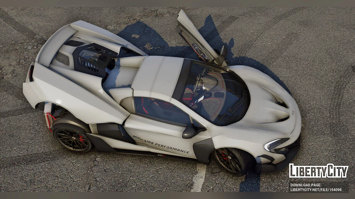 McLaren 675LT Spider FAB design / GTA 5