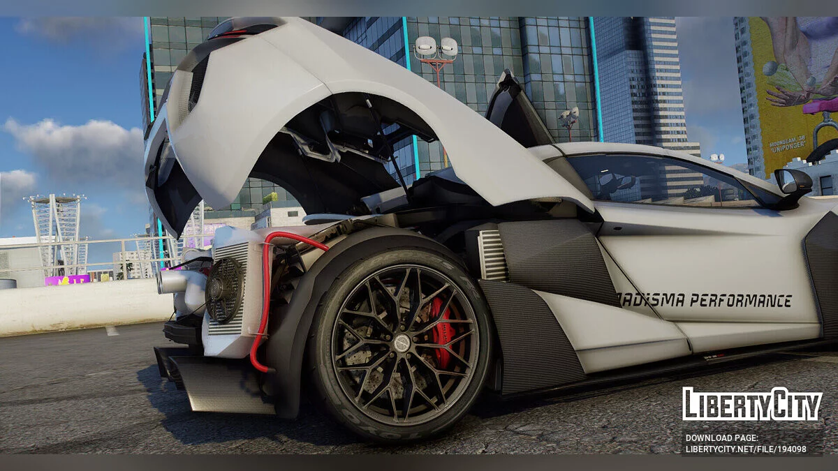 McLaren 675LT Spider FAB design / GTA 5