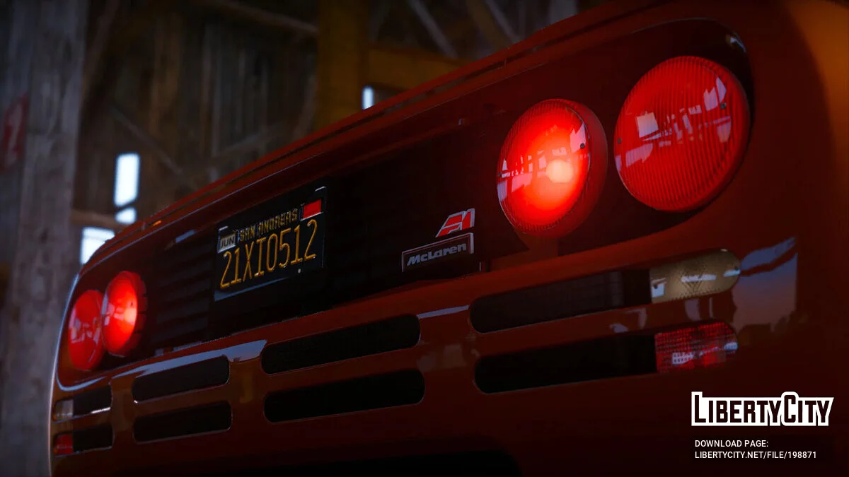 1993 McLaren F1 [Add-On | Template | LODs] 1.4 / GTA 5