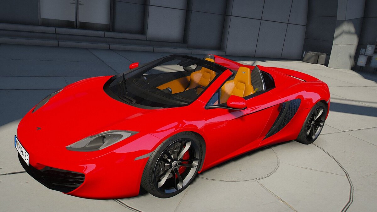 Скачать 2012 Mclaren MP4-12C Spider для GTA 5