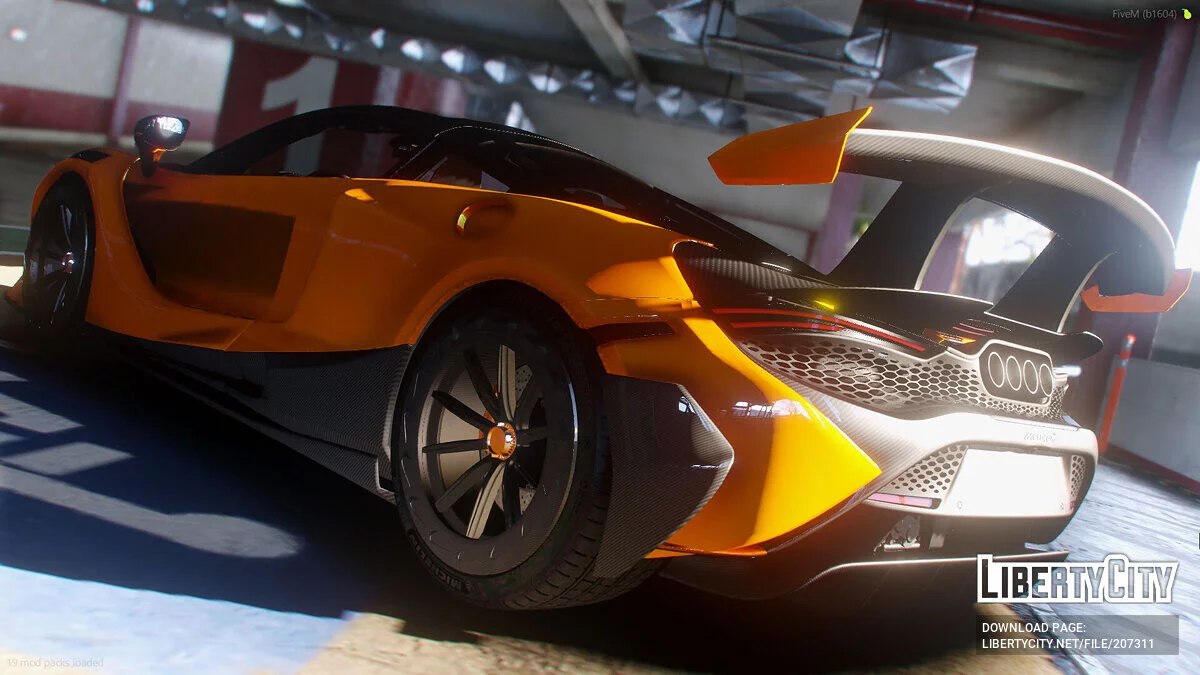 McLaren 765LT 1016 Edition Custom / GTA 5