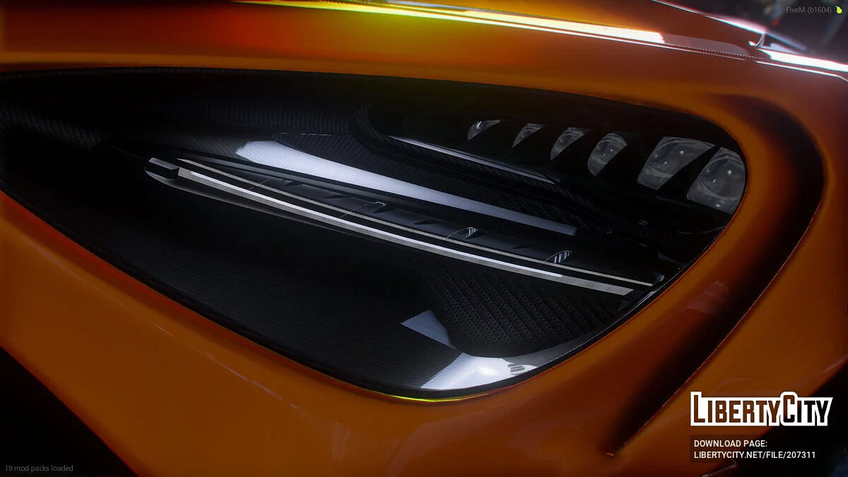 McLaren 765LT 1016 Edition Custom / GTA 5