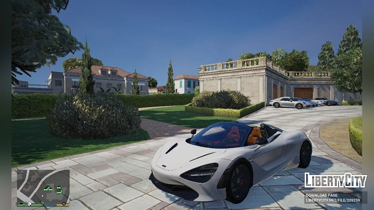 McLaren 720s Spider (Animated-Roof) [Add On / Handling] (Retexture) / GTA 5