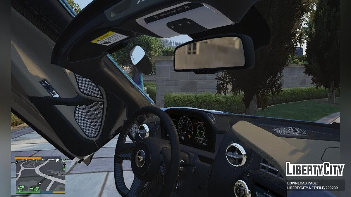 McLaren 720s Spider (Animated-Roof) [Add On / Handling] (Retexture) / GTA 5