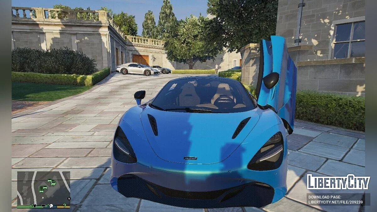 McLaren 720s Spider (Animated-Roof) [Add On / Handling] (Retexture) / GTA 5