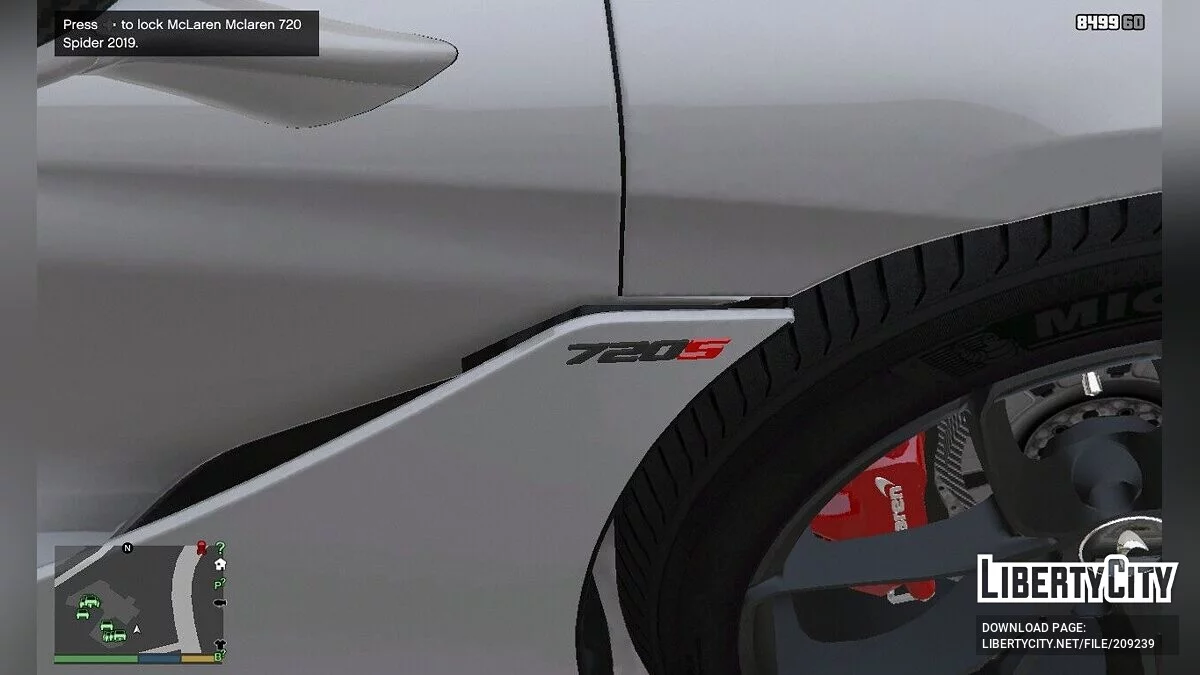 McLaren 720s Spider (Animated-Roof) [Add On / Handling] (Retexture) / GTA 5