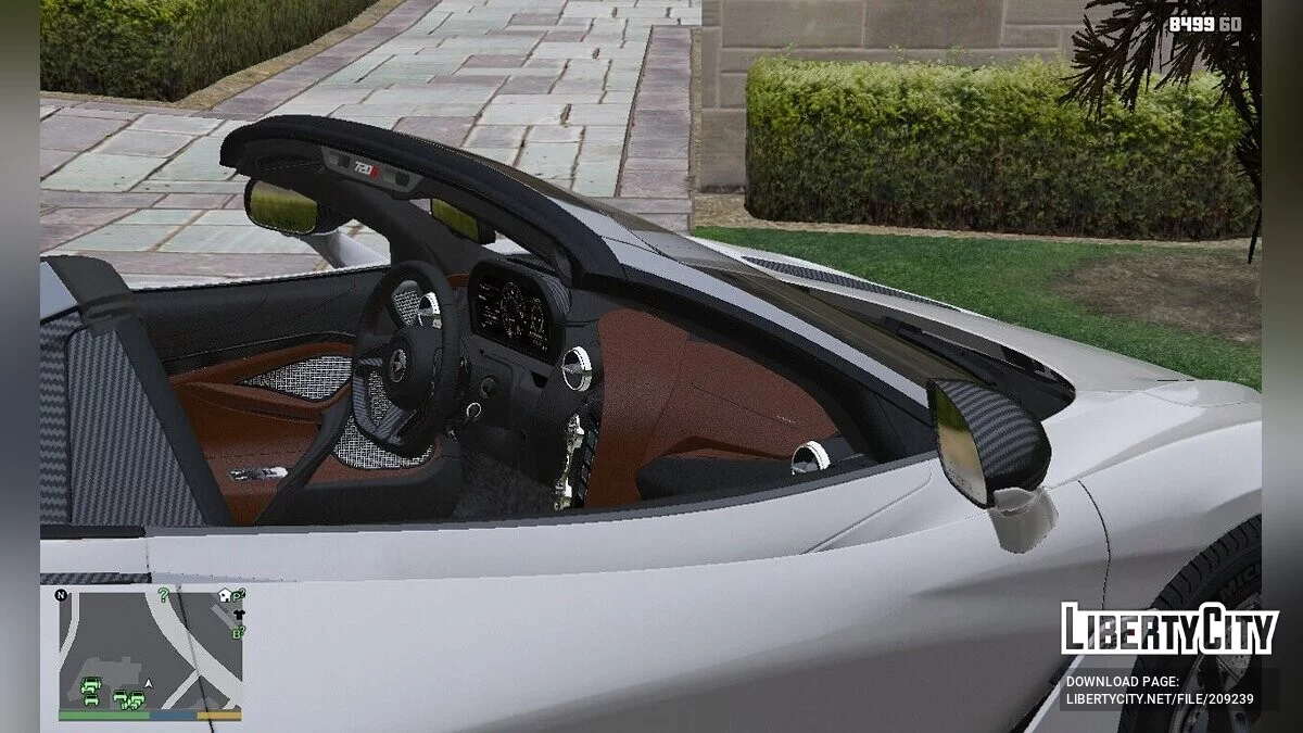 McLaren 720s Spider (Animated-Roof) [Add On / Handling] (Retexture) / GTA 5