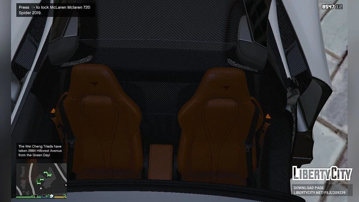 McLaren 720s Spider (Animated-Roof) [Add On / Handling] (Retexture) / GTA 5