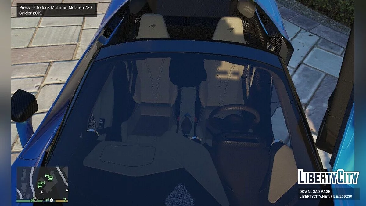 McLaren 720s Spider (Animated-Roof) [Add On / Handling] (Retexture) / GTA 5