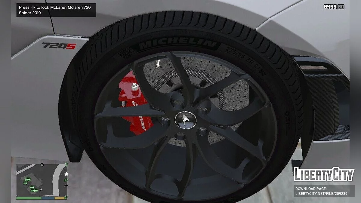 McLaren 720s Spider (Animated-Roof) [Add On / Handling] (Retexture) / GTA 5